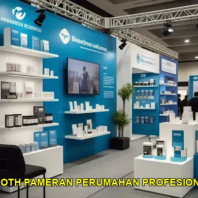 booth pameran perumahan profesional